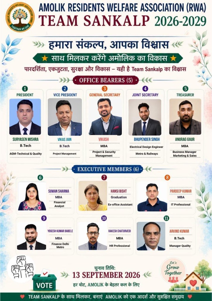 Team Sankalp Poster